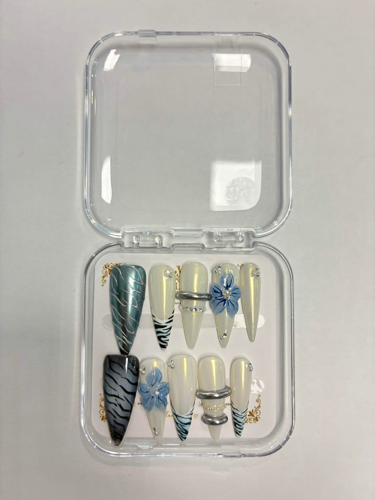 Blue Orchid Steel