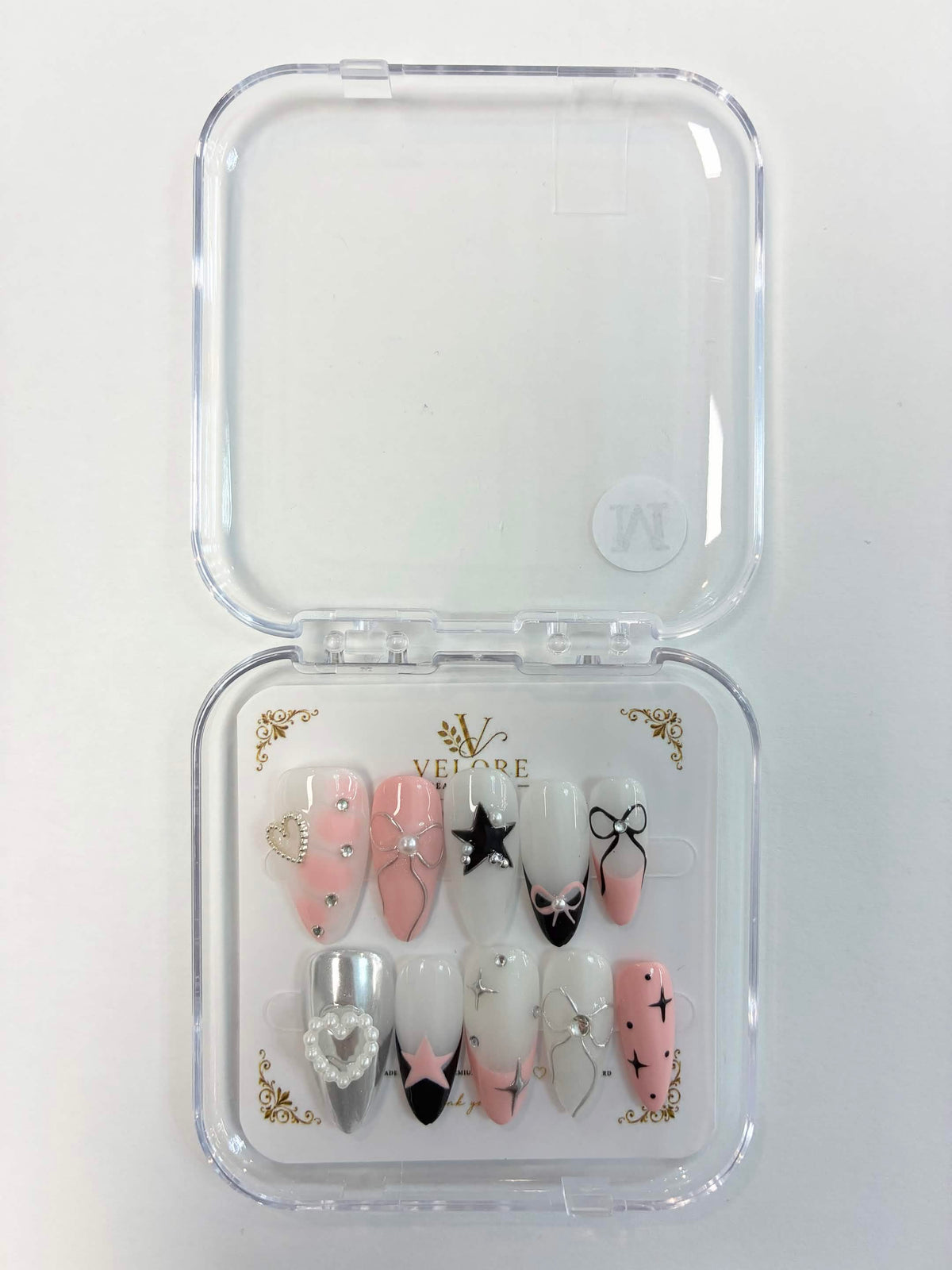 Pink Noir Charm